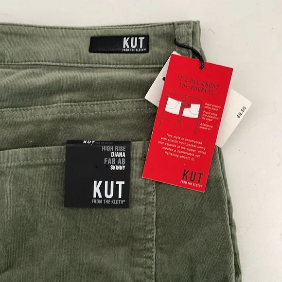 KUT FROM THE KLOTH High Rise DIANA ,Fab AB, Size 12 - Picture 2 of 8